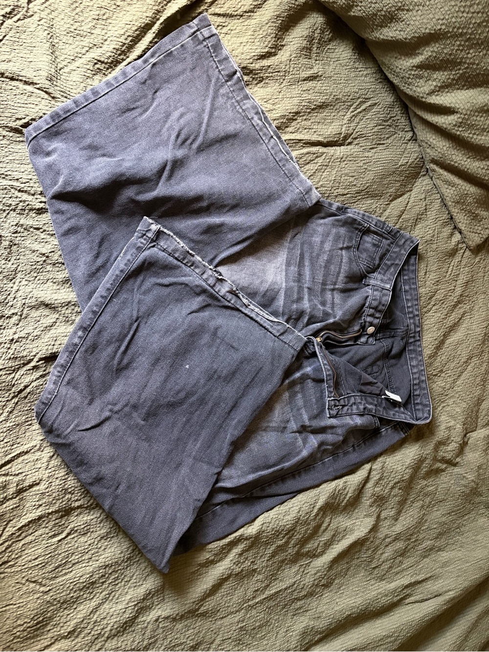 Wide Leg Women's Jeans – Slate Blue Flare